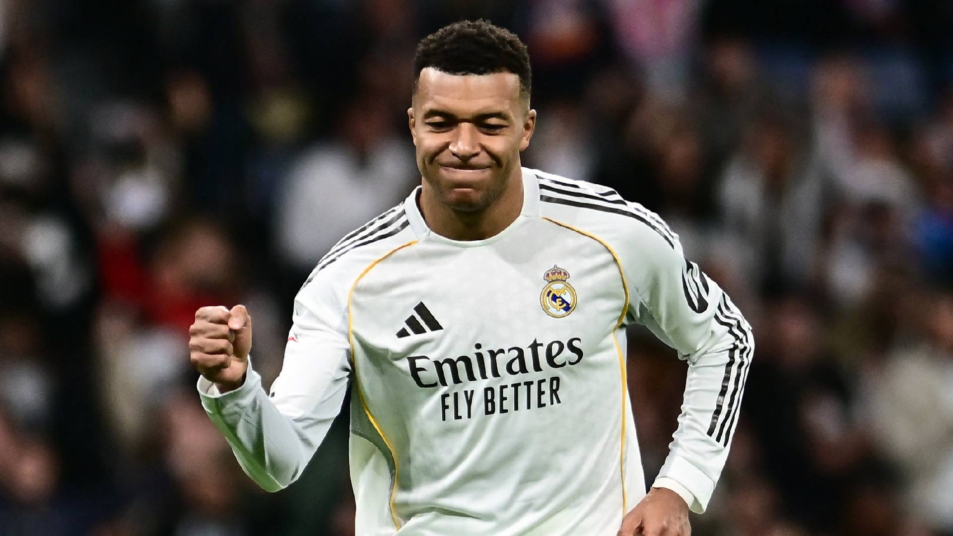 Mbappé festejo Real Madrid